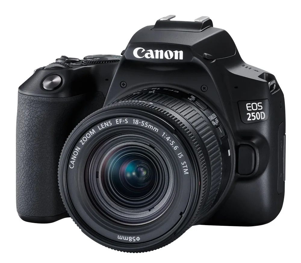 Зеркальный фотоаппарат Canon EOS 250D Kit 18-55mm IS STM #1