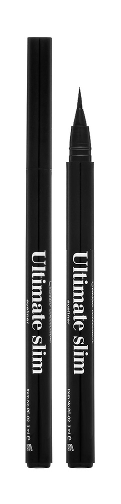 Ультратонкая подводка-фломаcтер для глаз / Parisa Cosmetics Classic Collection Ultimate Slim Eyeliner #1