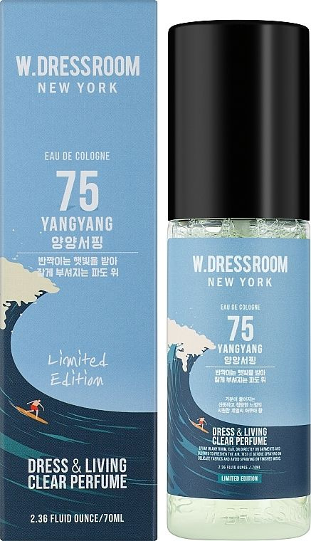 Парфюмерная вода для одежды и дома W.Dressroom Dress & Living Clear Perfume 70 мл №75  #1