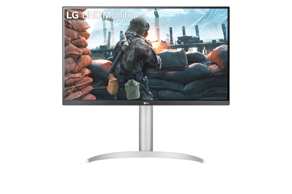 LG 27" Монитор 27UP650-W, серебристый #1