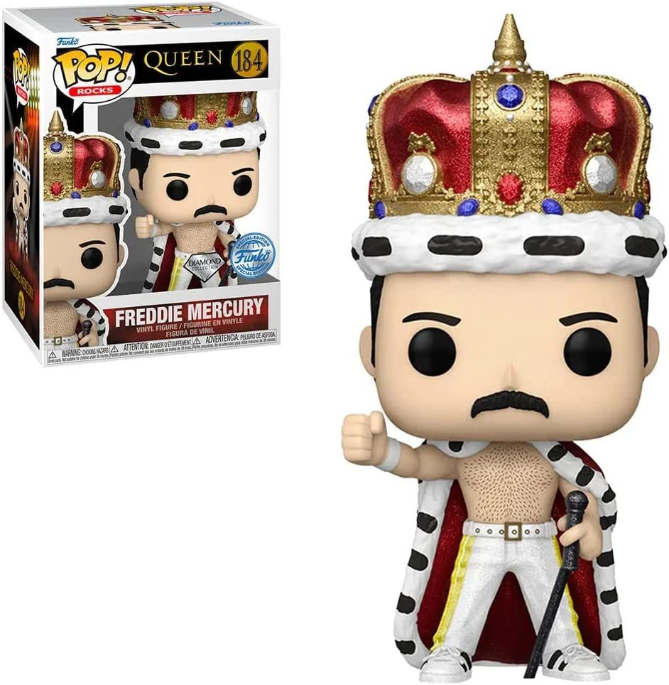 Фигурка Funko Pop! Queen Freddie Mercury Diamond (Фанко Поп Фредди Меркьюри из группы Квин)  #1