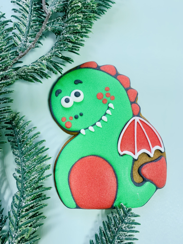 Пряник дракон на новый год - купить с доставкой по выгодным ценам в ...