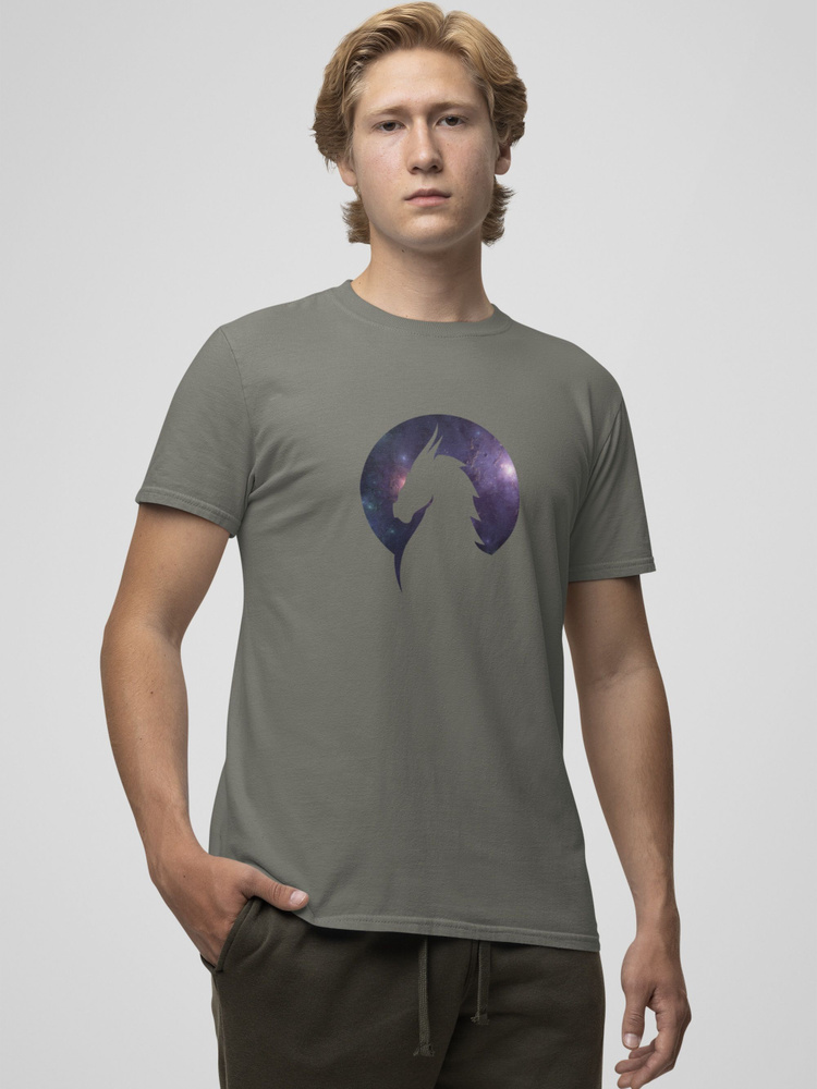 Футболка Креатиум, размер 54, цвет хаки, 100% хлопок - купить по ...