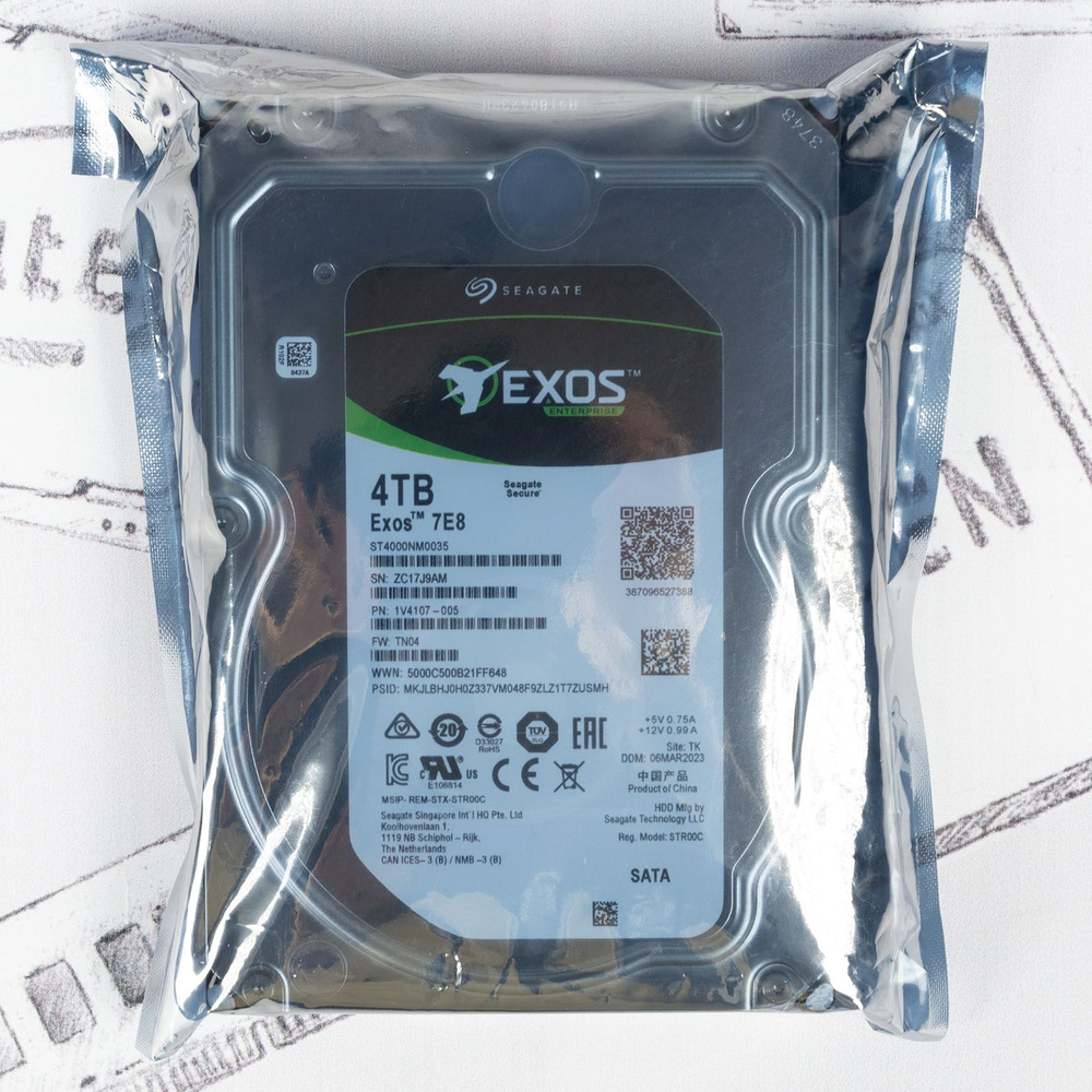 Seagate 4 ТБ Внутренний жесткий диск (ST4000NM0035)  #1