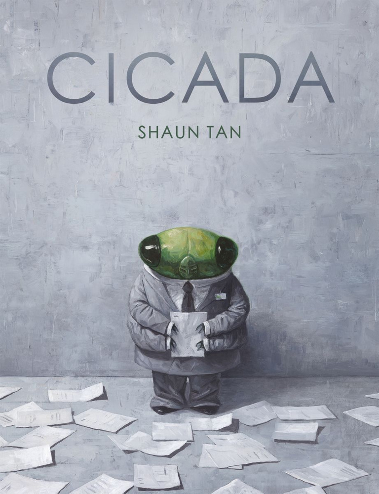 Cicada (Shaun Tan) Цикада (Шон Тан) /Книги на английском языке #1