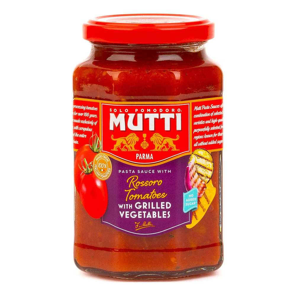 Соус томатный Mutti с овощами гриль, 400г - купить с доставкой по ...
