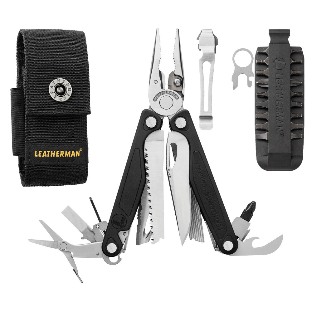 Мультитул Leatherman Charge plus с клипсой и битами #1