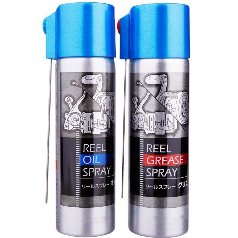 Смазка и масло SHIMANO REEL OIL AND GREASE SPRAY SET для обслуживания ...
