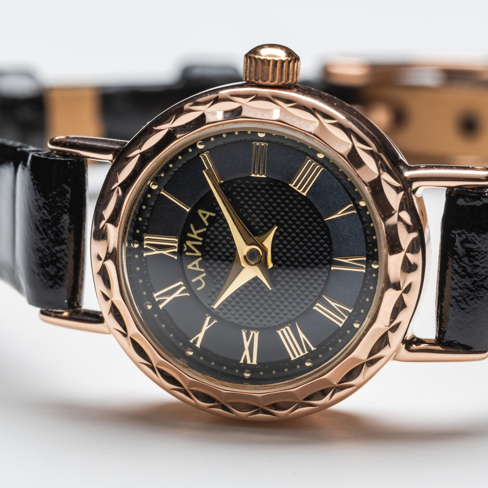 Чайка, Часы ювелирные наручные женские золотые "Злата" 44130.517 ...