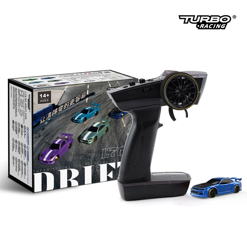 MINI RC-модель автомобиля TURBO RACING C61 C62 C63 C64 C74 масштаба 1/76 для дрифта и гонок на пульте #1