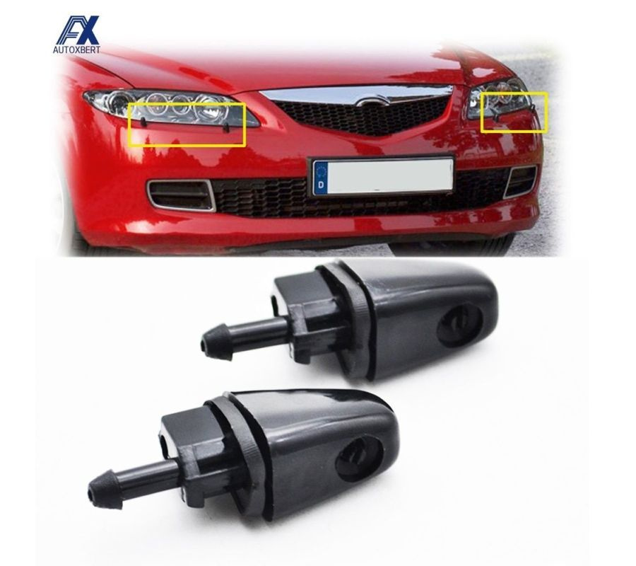 Форсунка омывателя передней фары для Mazda 6 GG1 2002 -2007 GR1A518G0A ...