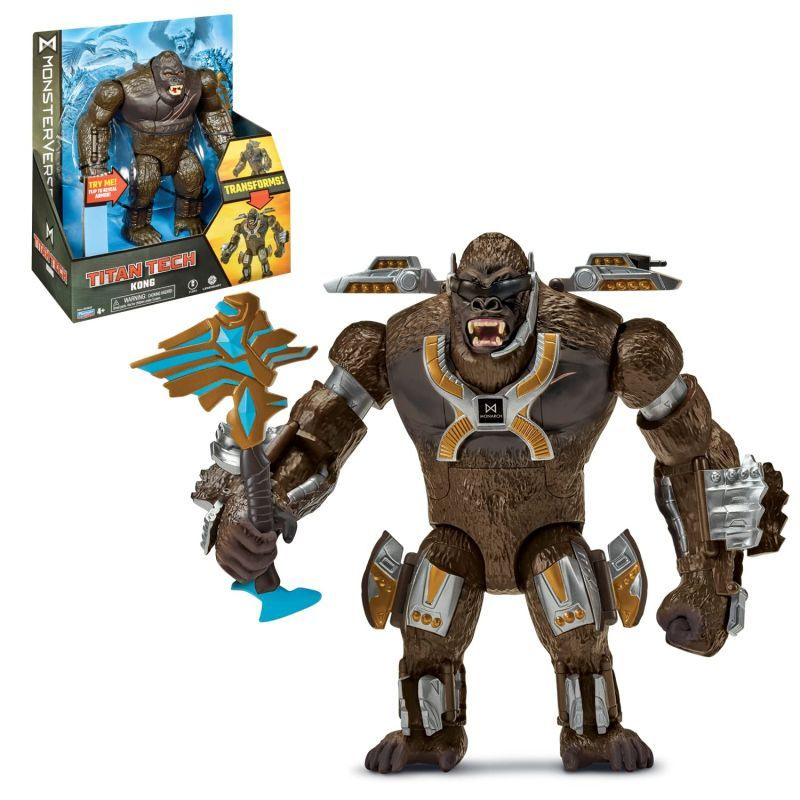 Фигурка Godzilla vs. Kong Titan Tech Конг 20 см #1