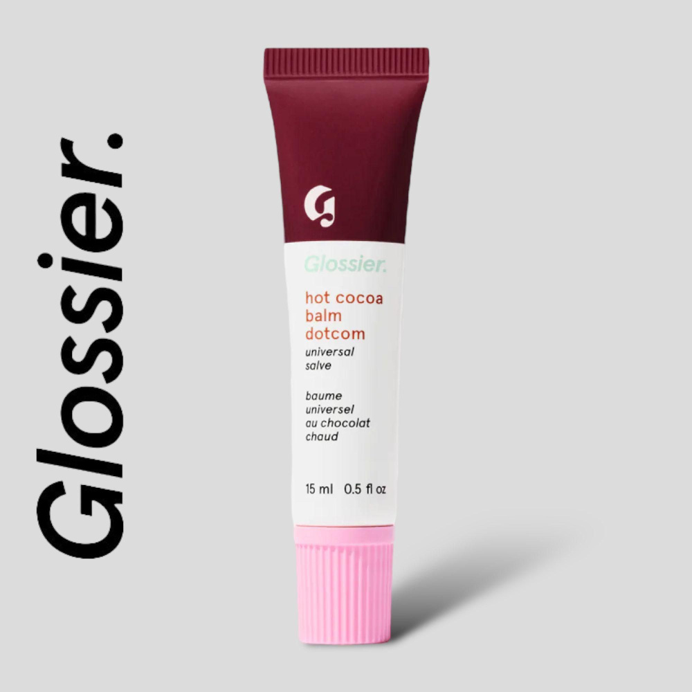 GLOSSIER Бальзам для губ 15 мл / Balm Dotcom 15 ml (hot cocoa - limited) #1