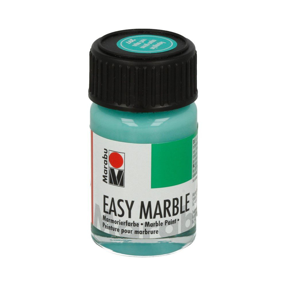 _Easy-marble краска для марморирования 15 мл 297 аква зеленый 130539297  #1