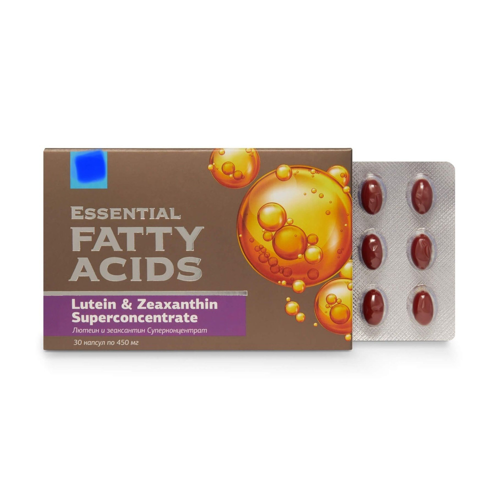 Лютеин и зеаксантин Essential Fatty Acids, 30 капсул #1