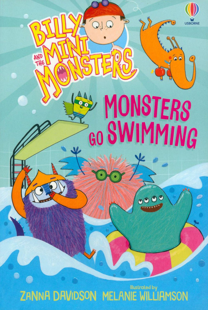 Monsters go Swimming / Книга на Английском | Davidson Zanna #1