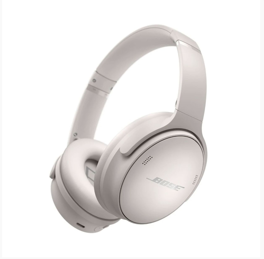 Bose Наушники беспроводные с микрофоном Bose QuietComfort® 45 Headphones, USB Type-C, белый  #1