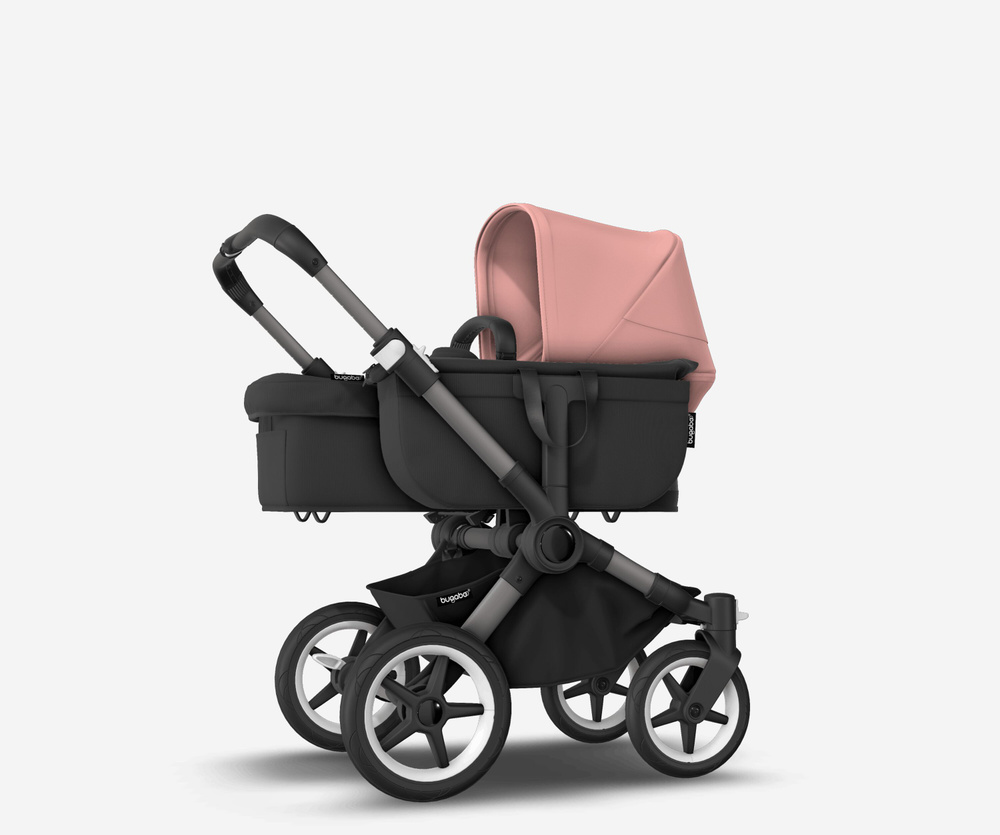 Коляска Bugaboo Donkey 5 Mono Morning pink/midnight black/graphite #1