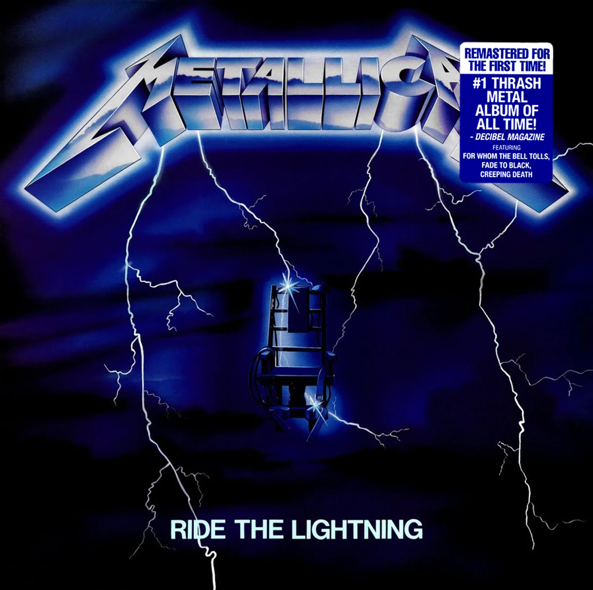 Metallica. Ride The Lightning (LP), 180g, Remastered, Blackened Recordings