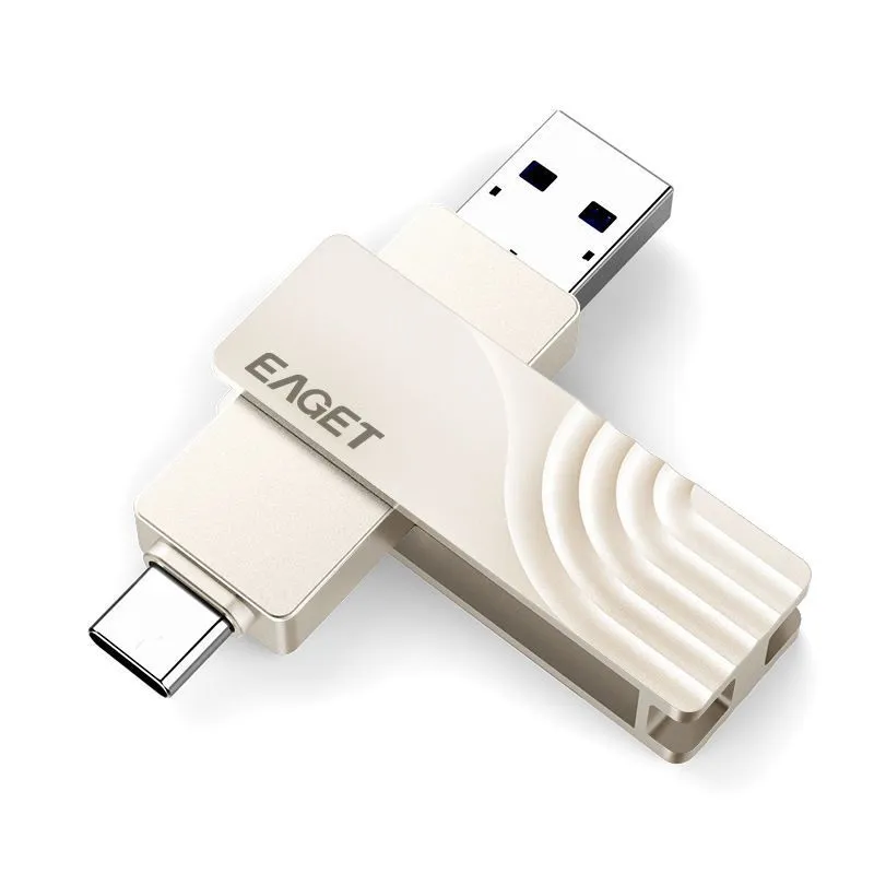 EAGET USB-флеш-накопитель CF30 128 ГБ, серебристый #10