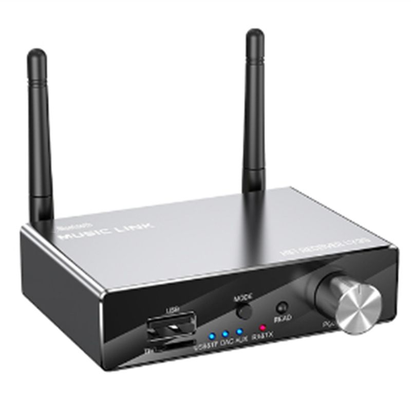 6в1ЦАПBluetooth5.3Приемник-ПередатчикОптическийКоаксиальныйAUXRCAUSBTFБеспроводнойаудиоадаптер(Безбатареи)