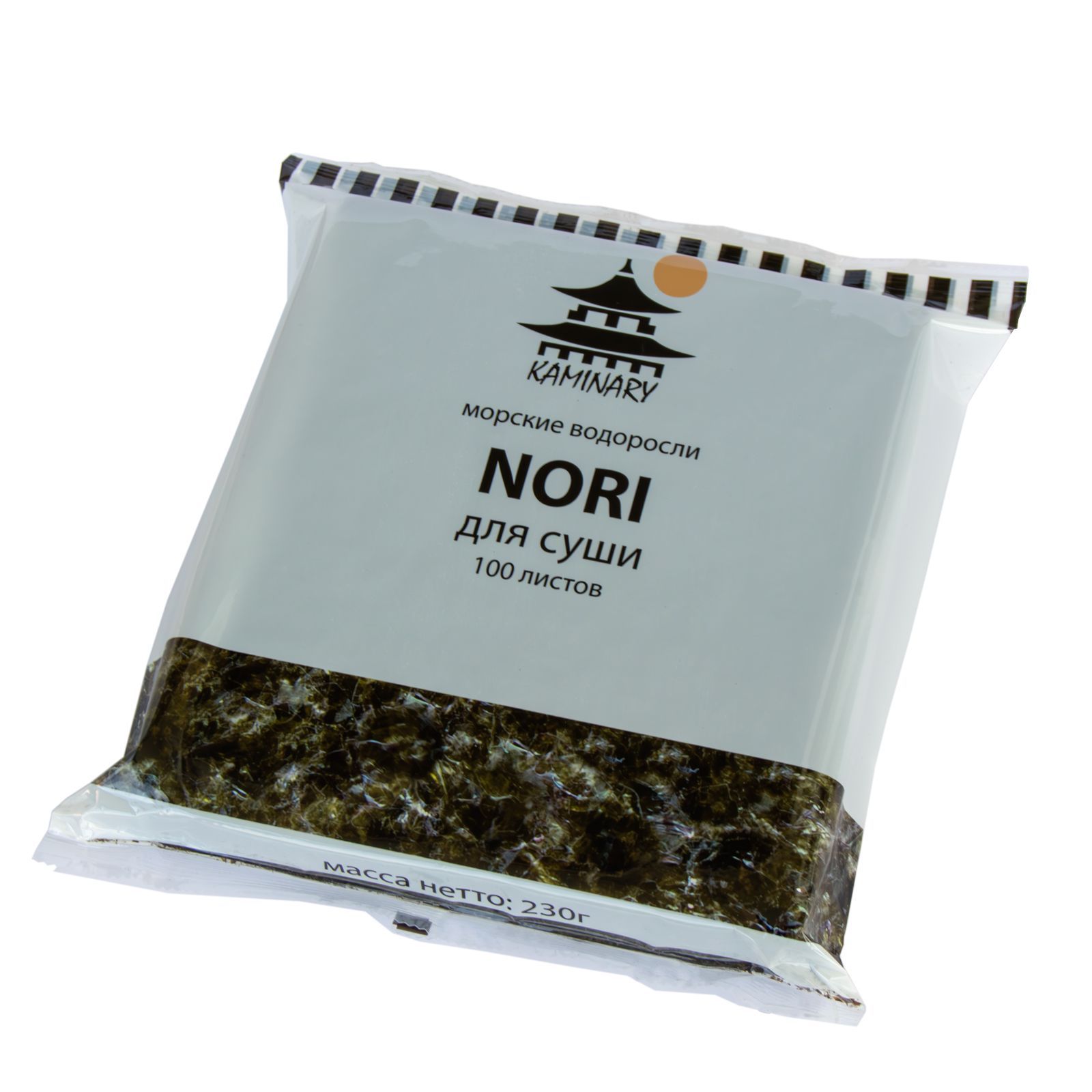 ЛистыНОРИ,Водорослиморские,дляприготовлениясушииролловKaminary,ЮжнаяКорея,100листов