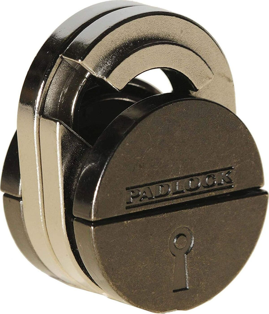 Головоломка Hanayama Huzzle Cast Padlock***** Секрет, Замок, металлическая,  уровень сложности 5 из 6 - купить с доставкой по выгодным ценам в  интернет-магазине OZON (600327927)