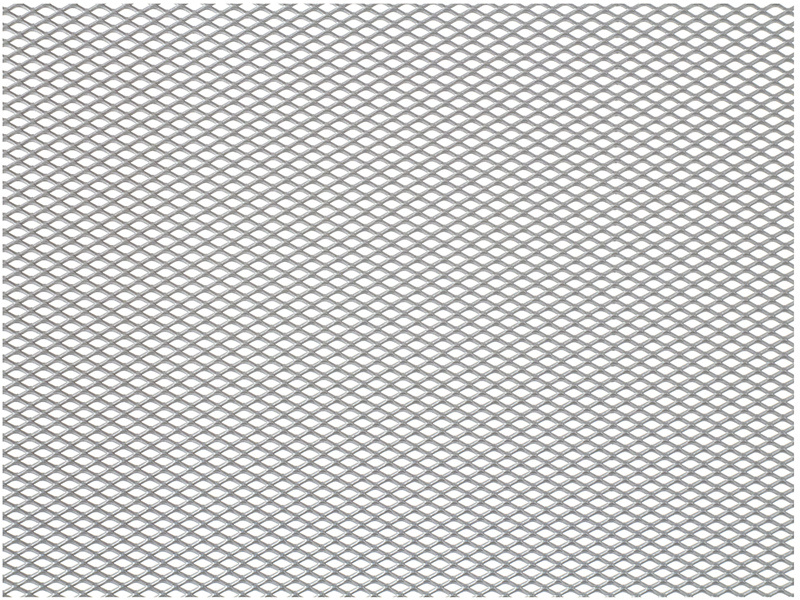 DolleX Облицовка радиатора (сетка декоративная) DolleX алюминий, 100 х 40 см, серебро, ячейки 6 х 3,5мм, #1