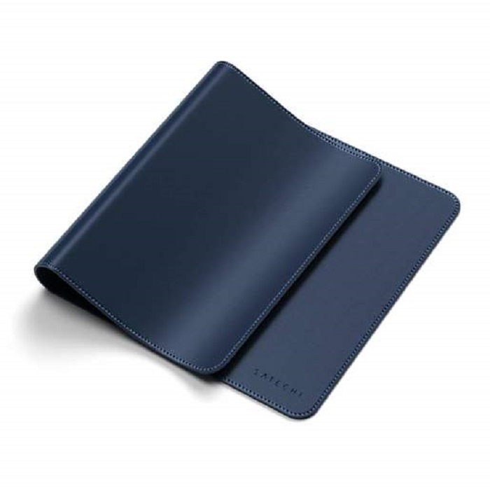 Satechi Коврик для мыши Eco Leather Deskmate, синий #1