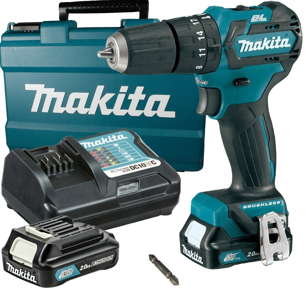 Аккумуляторная дрель-шуруповерт Makita DF332DWAE #1