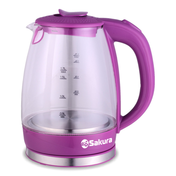 Sakura Электрический чайник SA-2717V, фиолетовый #1