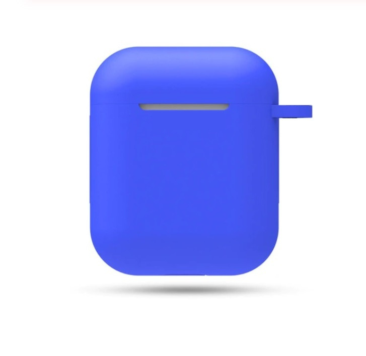 Силиконовый чехол 1.3mm для Apple Airpods синий #1