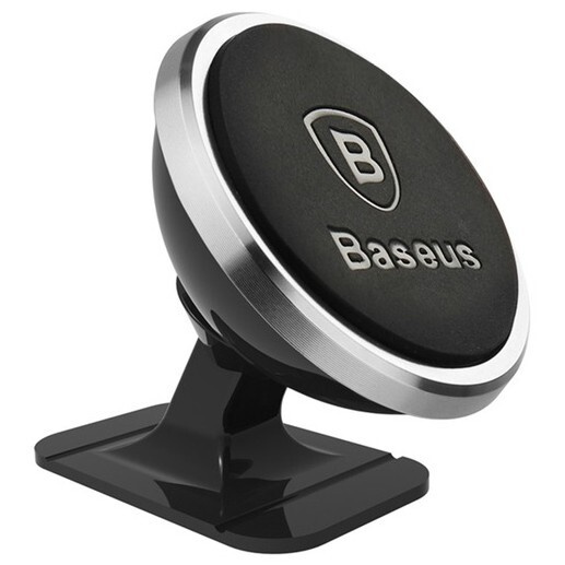 Держатель для телефона автомобильный в машину магнитный на приборную панель Baseus 360-degree Rotation #1