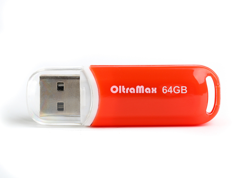 Флеш-накопитель USB 2.0 64GB OltraMax 230 оранжевый / флешка USB #1