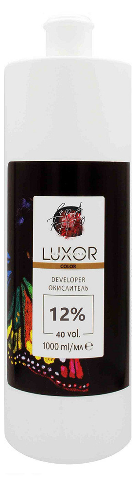 LUXOR Professional Developer Эмульсионный окислитель 12% (40VOL.), Болгария,1000 мл  #1