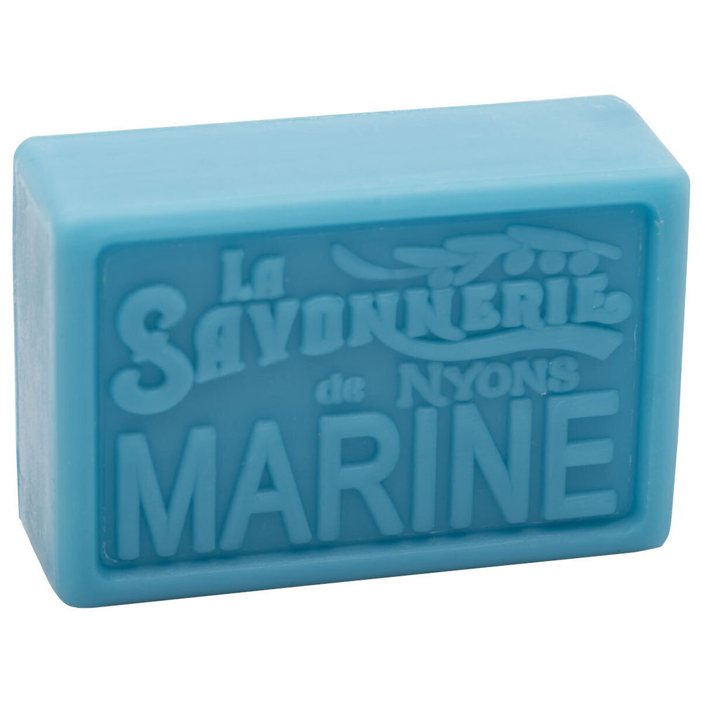 Твердое мыло для рук и тела морской бриз, прямоугольное 100 гр. La Savonnerie de Nyons, Франция.  #1