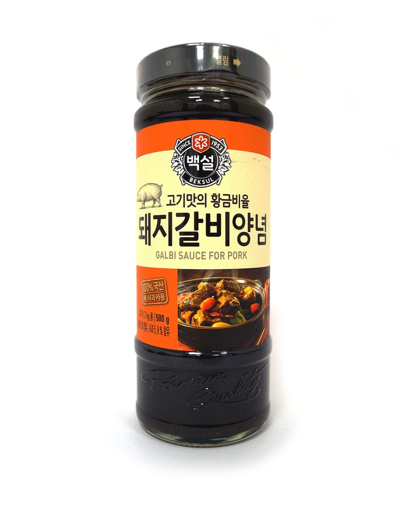 Корейский маринад для свиных ребрышек "Кальби"(Galbi Sauce for Pork), Beksul, 500г  #1