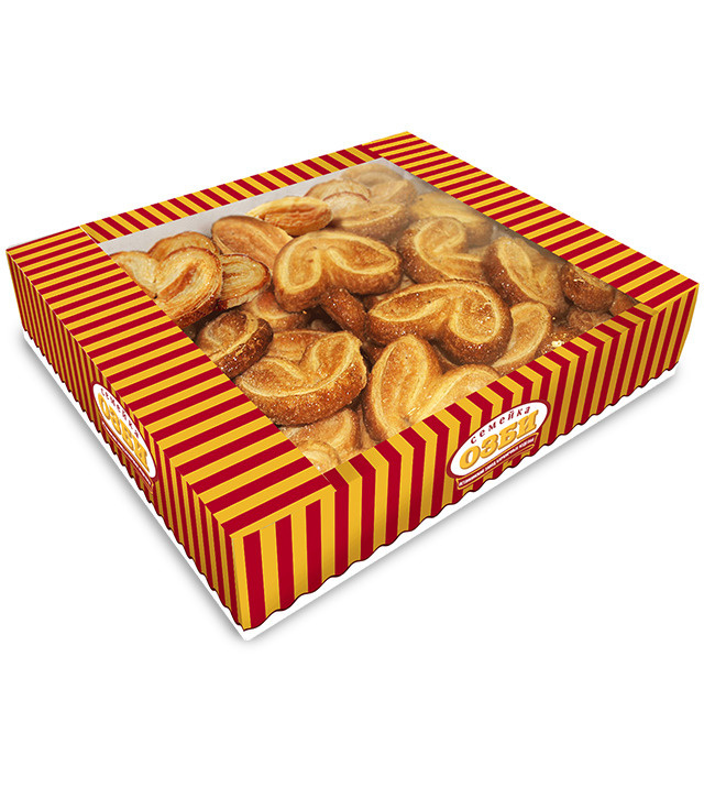 Печенье Мини-плюшки с сахаром лайт "Семейка ОЗБИ", 4 кг #1