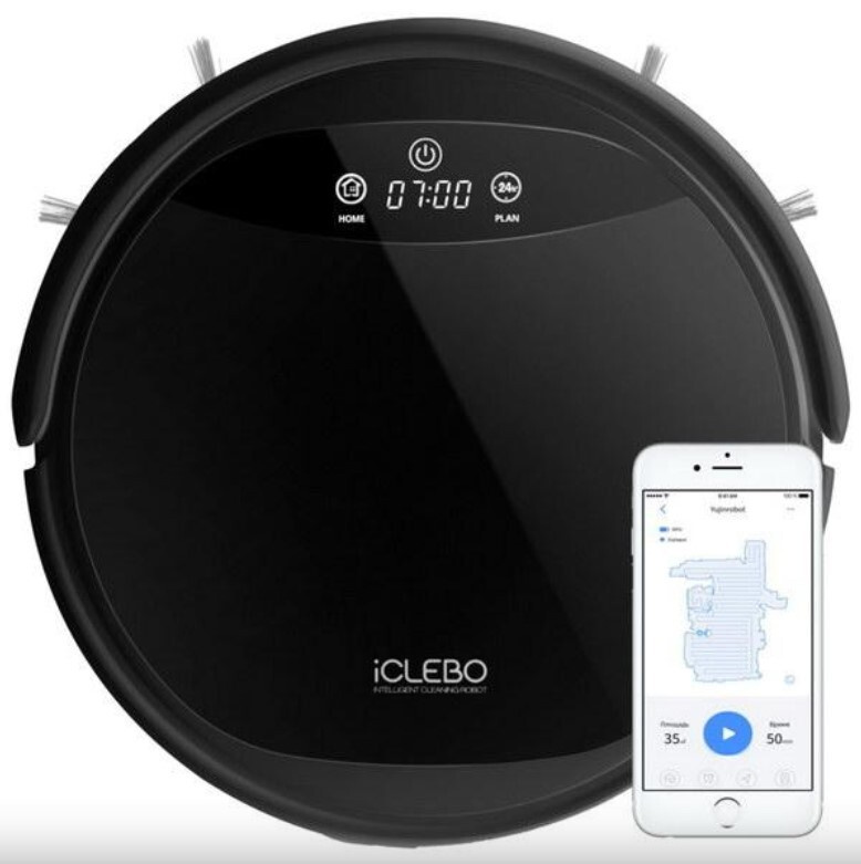 iclebo Робот-пылесос G5 Wifi, черный #1