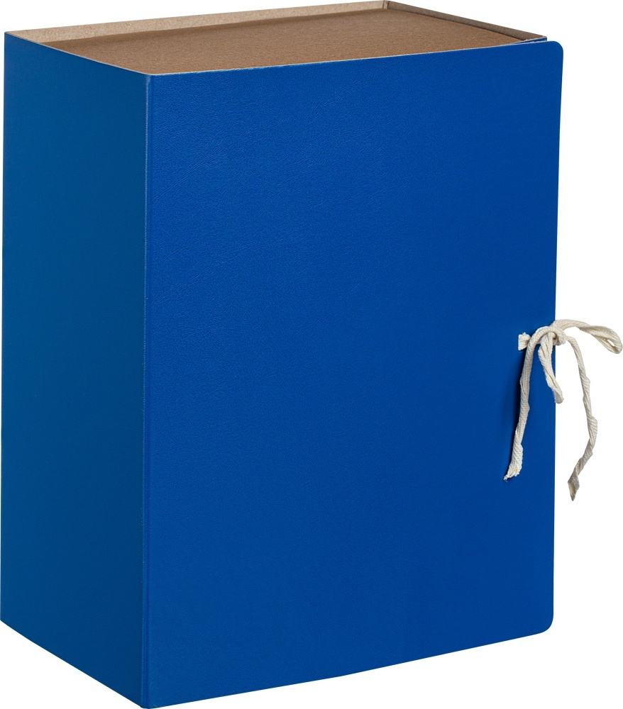 Короб архивный Attache с завязками, 150 мм, Economy, синий #1