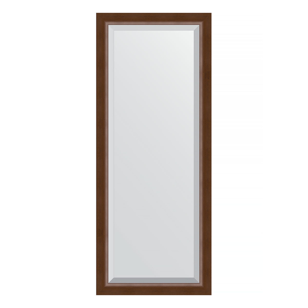 Зеркало с фацетом в багетной раме - орех 65 mm (62х152 cm) (EVOFORM) BY 1187  #1