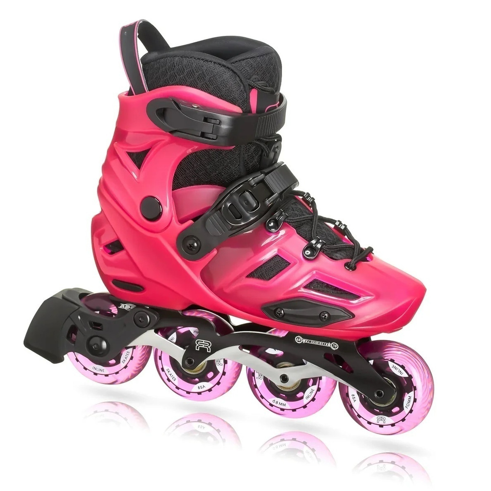 Коньки роликовые Fr Skates AXS, детские, раздвижные, хардбут
 #1