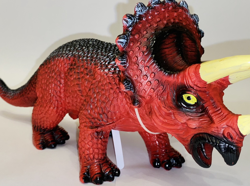 Игрушка динозавр triceratops mini (25 см) #1