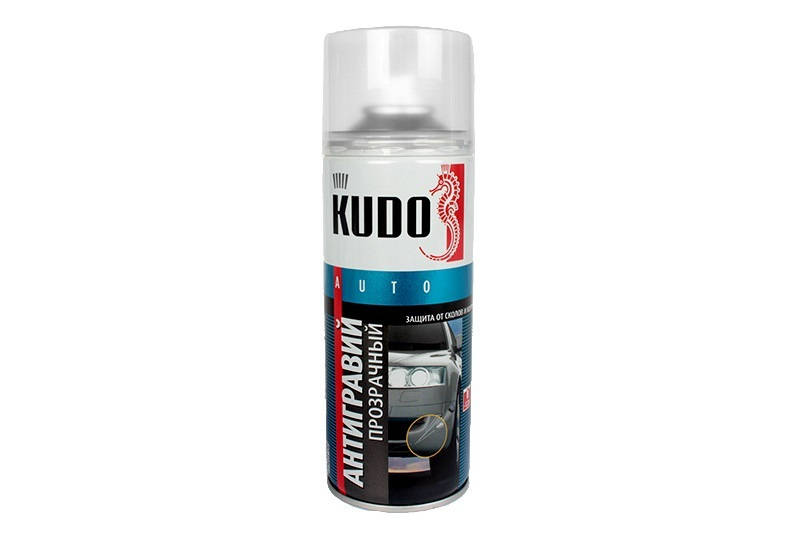 Антигравий 520 мл аэрозоль KUDO, прозрачный KU-5220 #1