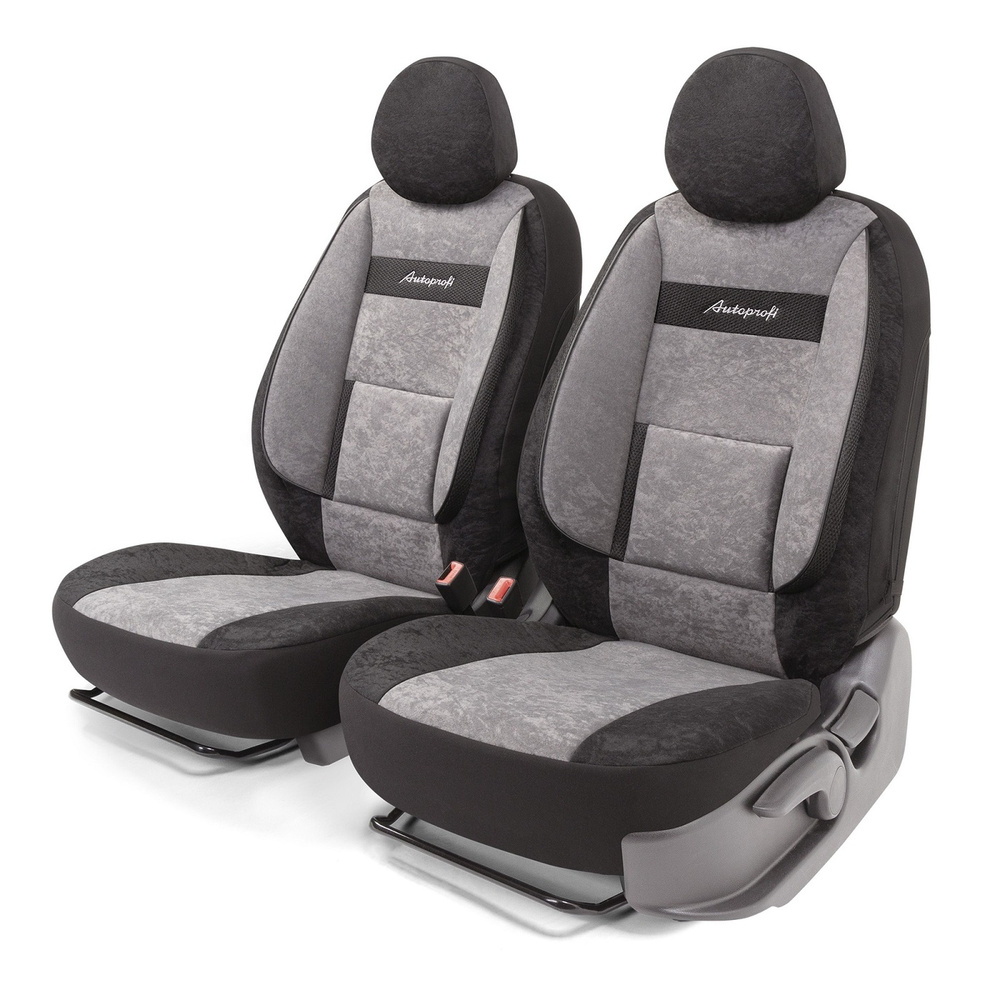 Комплект чехлов на сиденья COMFORT COM-0405 BK/D.GY #1