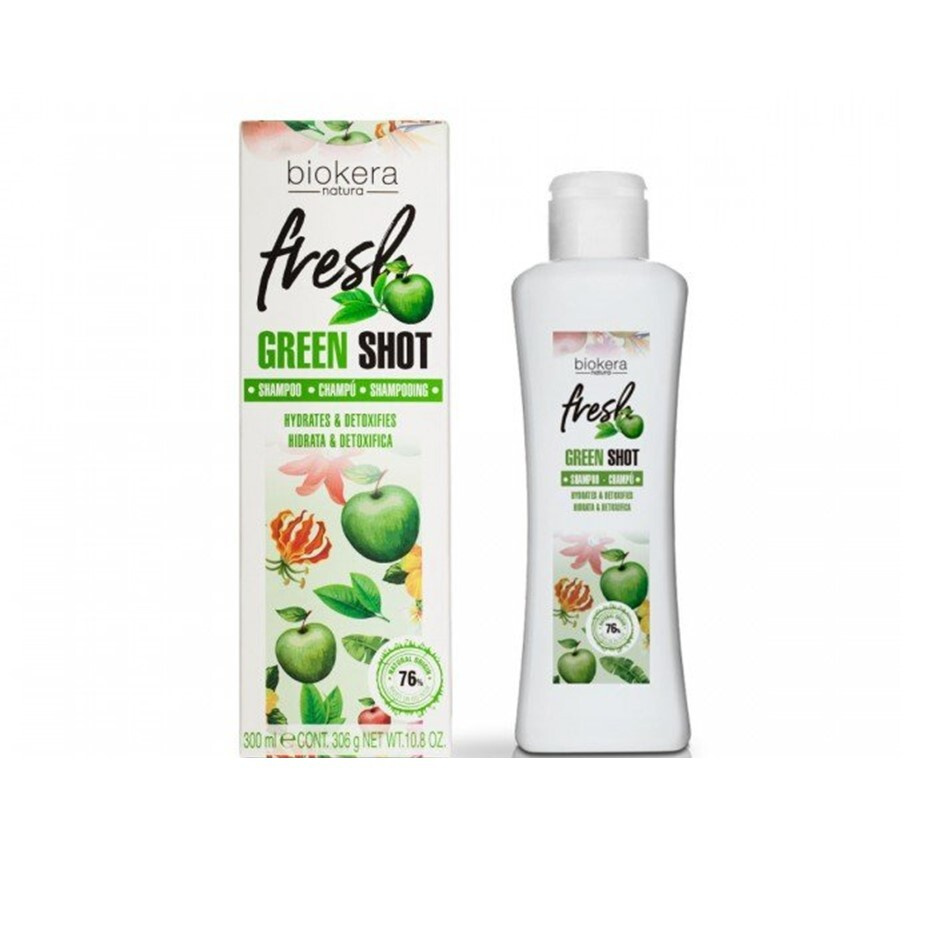 Salerm Cosmetics  Бальзам для волос Biokera Natura Fresh Green Shot (300мл) #1