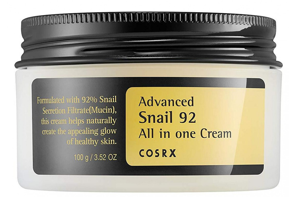 COSRX Крем для лица концентрированный с улиточным муцином Advanced Snail 92 All in One Cream 100г, крем #1