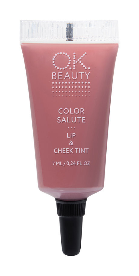 OK BEAUTY Пигмент для губ и щек Color Salute Lip & Cheek стойкий, 7 мл, Cocoa  #1