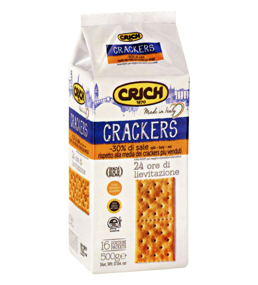 Крекер Crich Crackers unsalted Несоленый, 500г #1