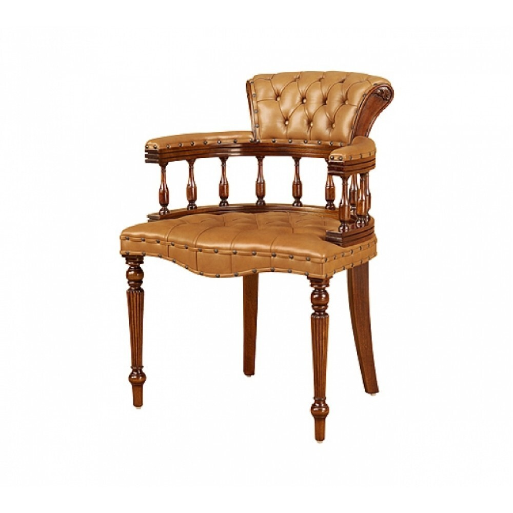 Domkorleone Кресло Кресло для руководителя из красного дерева (mahogany wood) , 1 шт., 60х52х84 см  #1